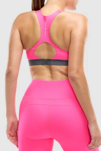 Peloton Enhanced Support Racerback Bra In Pink