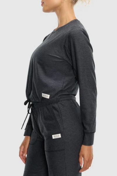 Peloton Dreamblend Crewneck Pullover In Black