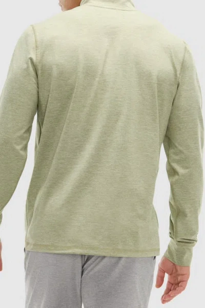Peloton Dreamblend Snap Placket Pullover In Green
