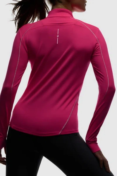 Peloton Active Brushed Jersey ¼ Zip In Multi