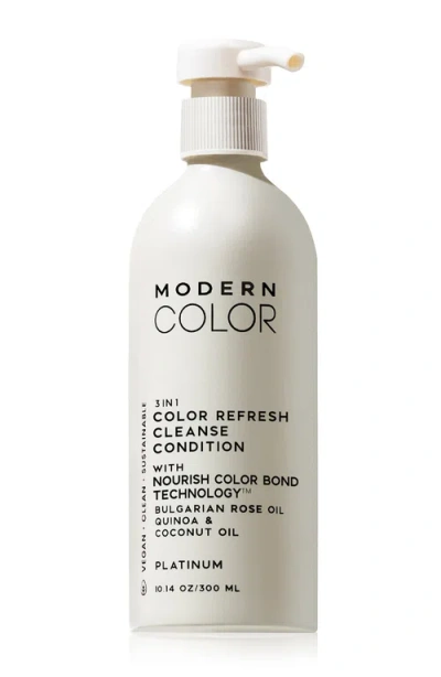 Modern Color Platinum 3-in-1 Hair Color Refresh Cleanse Conditioner