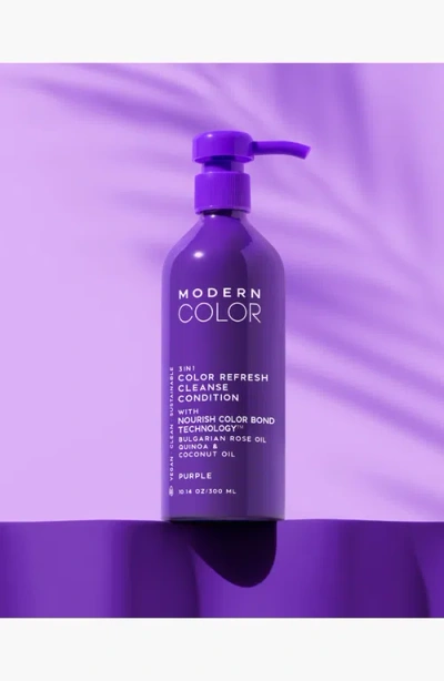 Modern Color Violet 3-in-1 Hair Color Refresh Cleanse Conditioner