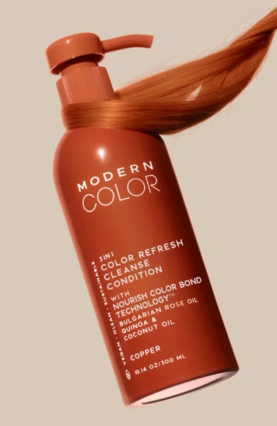 Modern Color Copper 3-in-1 Hair Color Refresh Cleanse Conditioner