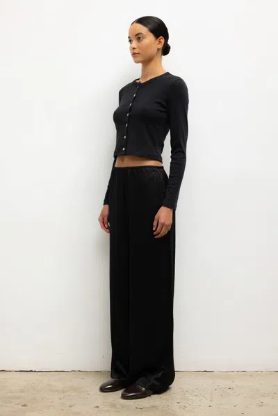 Leset Nando Cardigan In Black