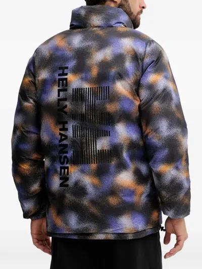 Helly Hansen Yu 23 Reversible-design Puffer Jacket In Green