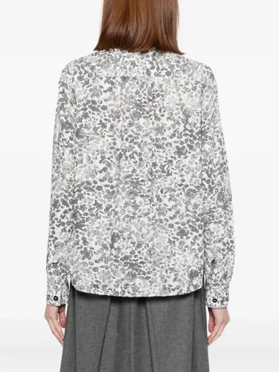 Bergfabel Floral-print Shirt In Multi