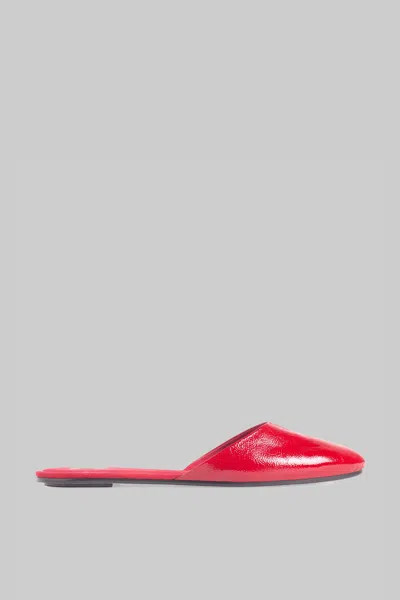 Leset Romy Mule In Red