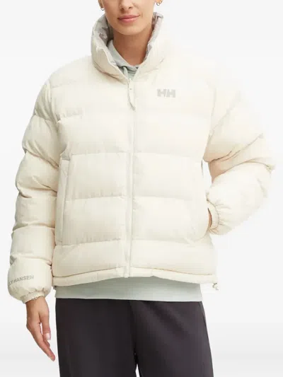 Helly Hansen Yu 23 Reversible Logo-print Jacket In Neutral