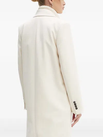 Iro Kirissa Double-breasted Coat In Neutral