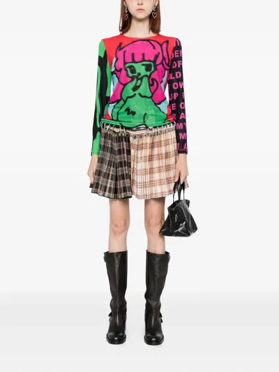 Chopova Lowena Graphic-print Top In Multi