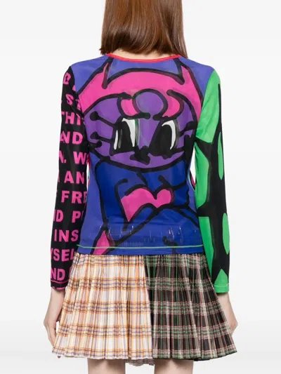 Chopova Lowena Graphic-print Top In Multi