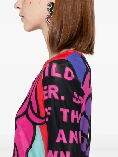 Chopova Lowena Graphic-print Top In Multi