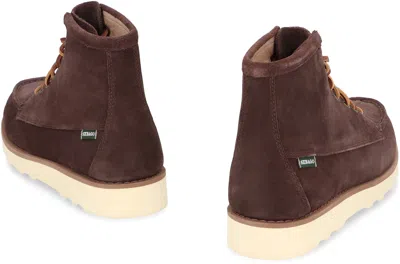 Sebago Tala Mid Suede. Scarponcino In Pelle Scamosciata Trattata Con Un Ricca Combinazione Di Oli Per Un Ef In Brown