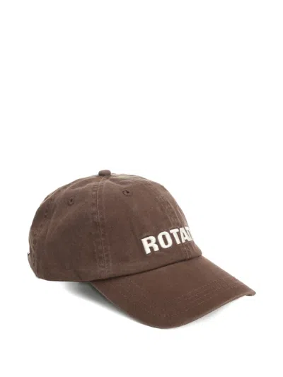Rotate Birger Christensen Rotate Cap Canvas Logo In Brown