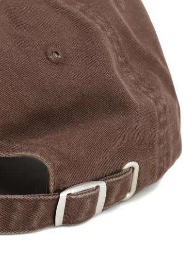 Rotate Birger Christensen Rotate Cap Canvas Logo In Brown