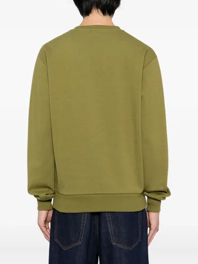 Bally Logo Sweatshirt In Green