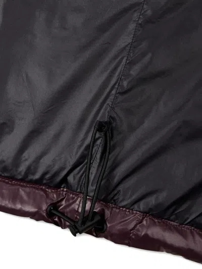 Studio Tomboy Square-pattern Padded Jacket In Brown