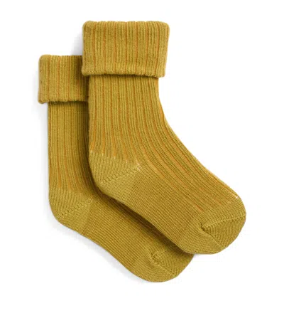 Bonpoint Cotton Socks In Brown