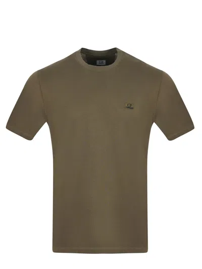 C.p. Company Cotton T-shirt In Brown