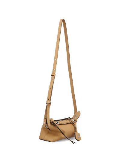 Fendi By The Way Soft Mini Selleria Shoulder Bag In Neutral