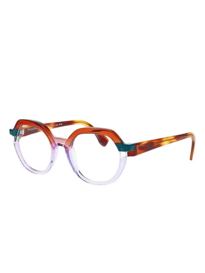 Face À Face Geometric-frame Glasses In Multi