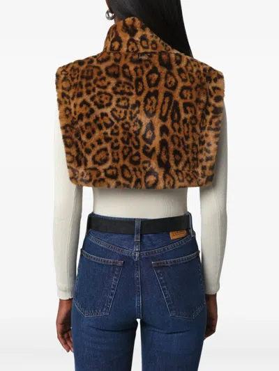 JAMIE DICKEY 豹纹披肩