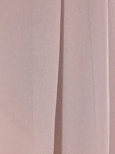 Alberta Ferretti Pleated Trousers In Pink