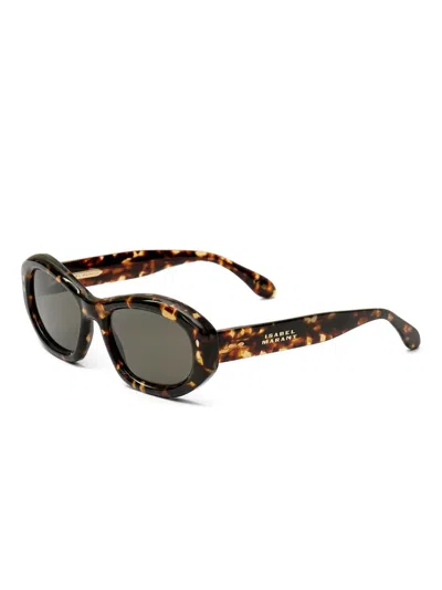 Isabel Marant Vancy Sunglasses In Brown