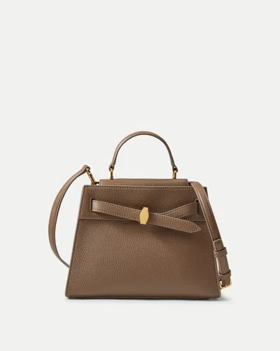 Veronica Beard Dash Top-handle Bag In Brown