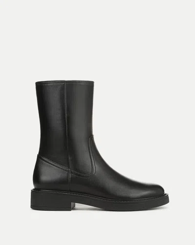 Veronica Beard Creswell Mid-calf Boot In Black