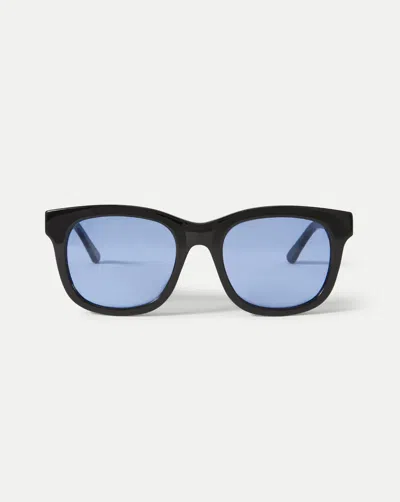 Veronica Beard Jane Square-frame Sunglasses In Black