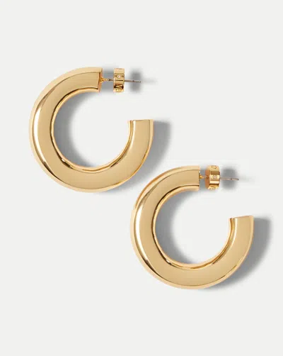 Veronica Beard Everyday Hoop In Gold