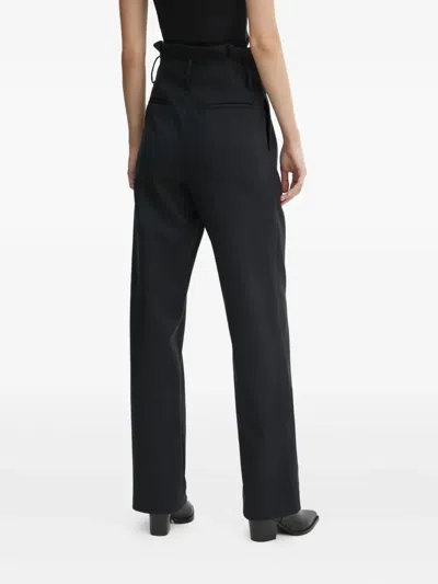 Iro Kotel Belt-loops Trousers In Black