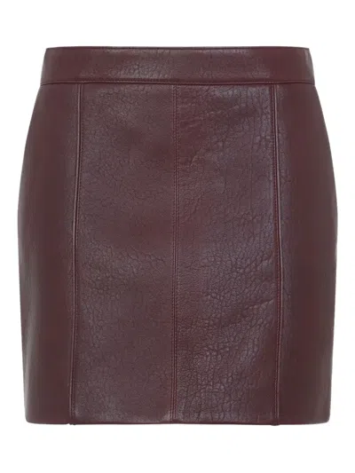 拼接迷你半身裙