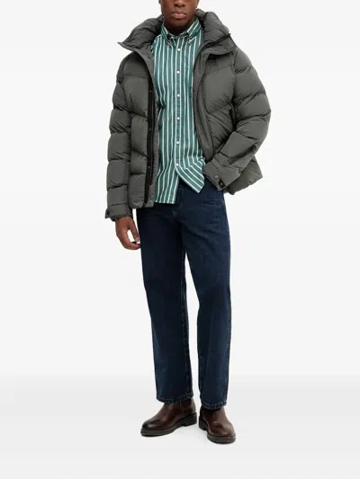 Blauer Zip-fastening Jacket In Black