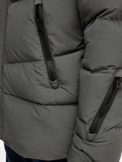 Blauer Zip-fastening Jacket In Black