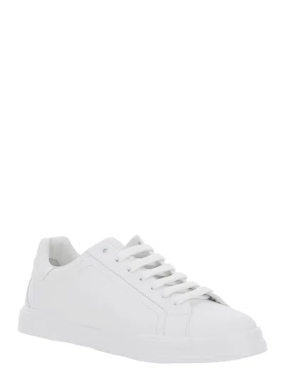 Dolce & Gabbana Dolce&gabbana Portofino White Low Trainer In White