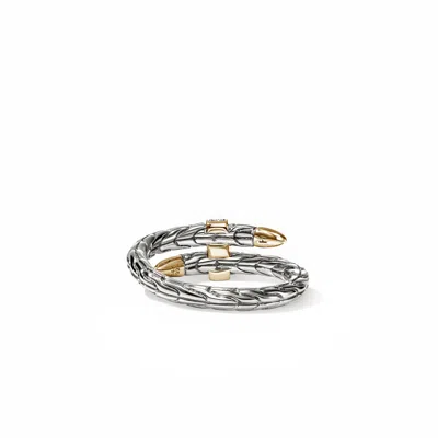 John Hardy Spear Flex Ring, Pavé In Silver