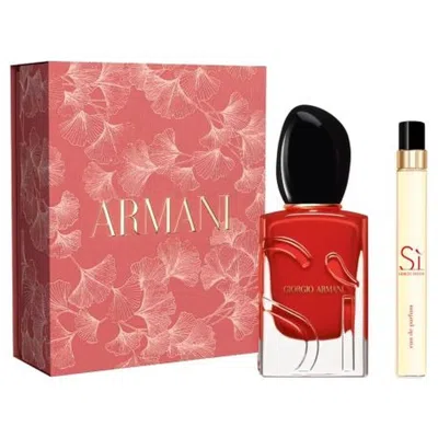 Giorgio Armani Ladies Si Gift Set Fragrances 3614274459135 In Multi