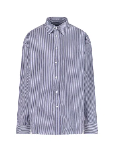 Finamore 1925 'oriana' Shirt In Blue