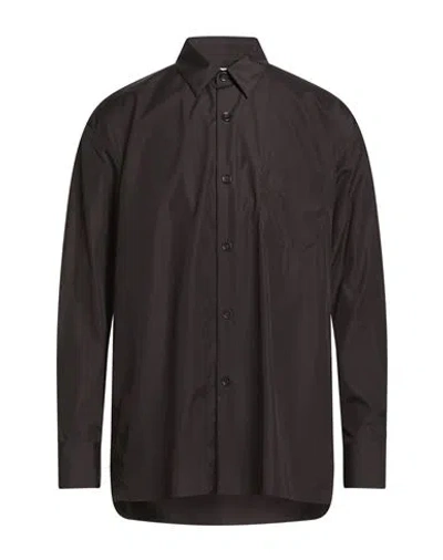 Bagutta Man Shirt Black Size L Cotton In Black