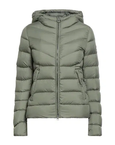 Colmar Woman Puffer Sage Green Size 2 Polyester In Green