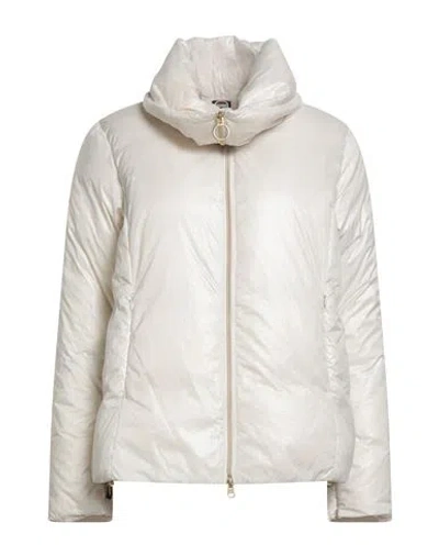 Colmar Woman Puffer Ivory Size 12 Polyamide In White
