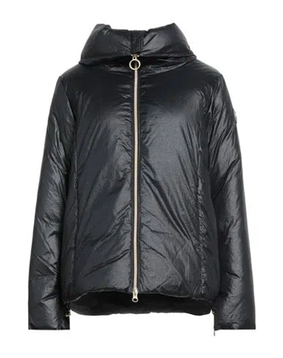 Colmar Woman Puffer Charcoal Size 14 Polyamide In Black