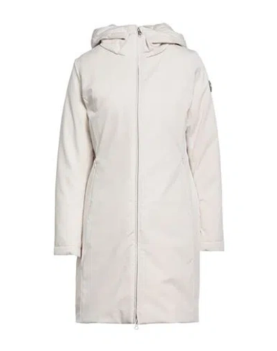 Colmar Woman Puffer Ivory Size 14 Polyester, Polyamide, Elastane In White