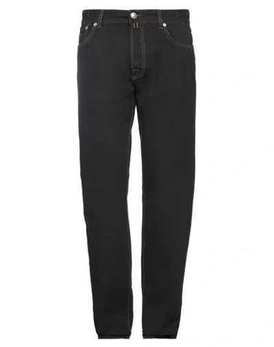 Jacob Cohёn Man Jeans Black Size 32 Cotton In Black