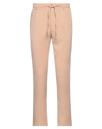 Daniele Alessandrini Homme Man Pants Blush Size 32 Polyester, Elastane In Neutral