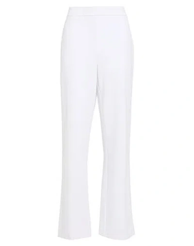Joseph Ribkoff Signature Woman Pants White Size 12 Polyester, Elastane In White