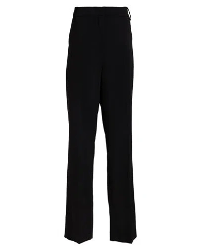 Anna Molinari Woman Pants Black Size 10 Polyester, Elastane In Black