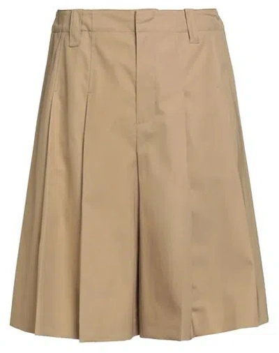 Ambush Man Shorts & Bermuda Shorts Beige Size 34 Cotton In Brown